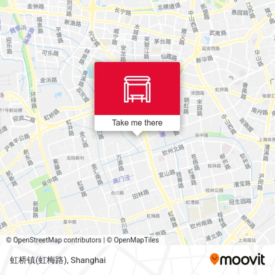 虹桥镇(虹梅路) map