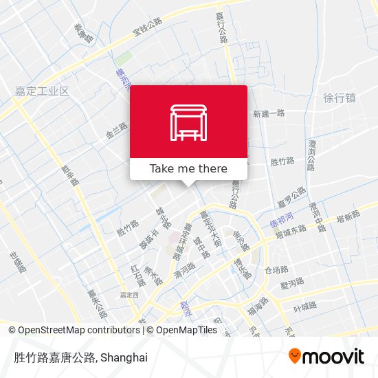 胜竹路嘉唐公路 map