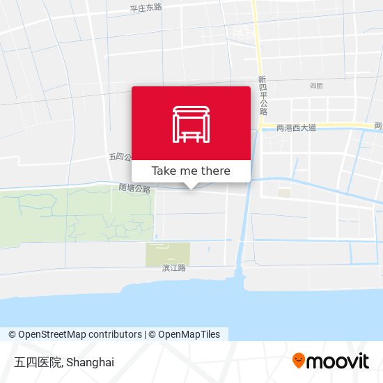 五四医院 map