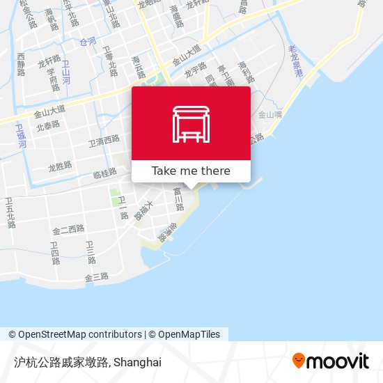 沪杭公路戚家墩路 map