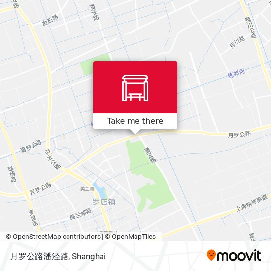 月罗公路潘泾路 map