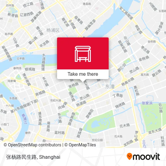 张杨路民生路 map