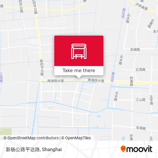 新杨公路平达路 map