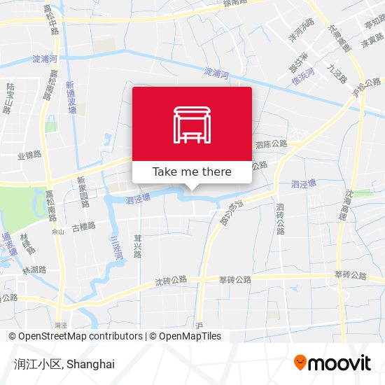 润江小区 map