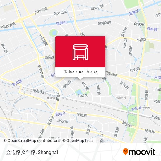 金通路众仁路 map