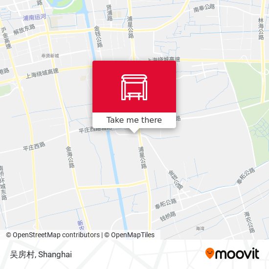 吴房村 map