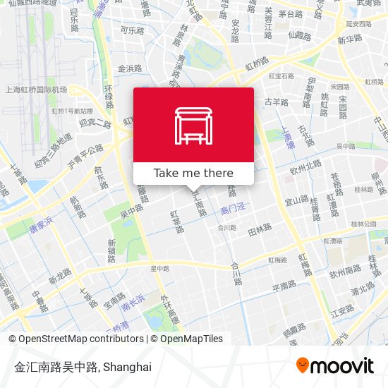 金汇南路吴中路 map