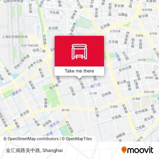 金汇南路吴中路 map