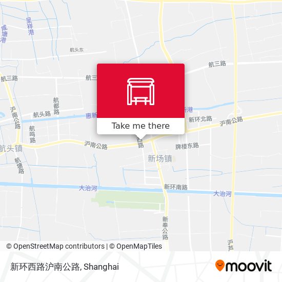 新环西路沪南公路 map