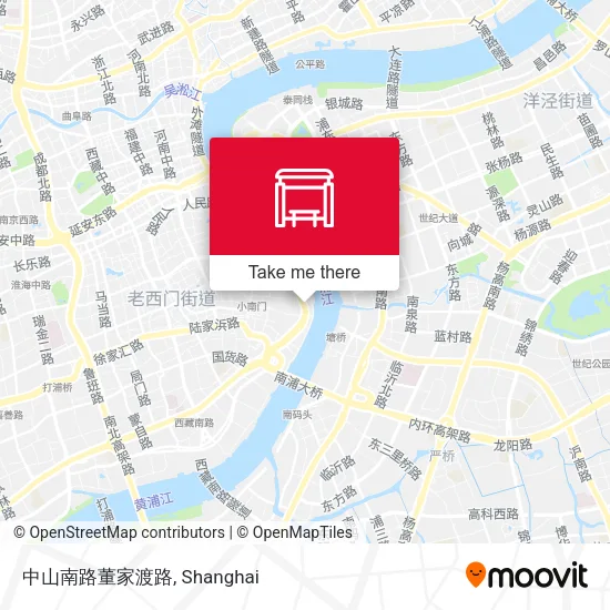 中山南路董家渡路 map