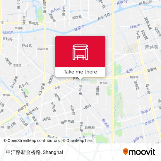 申江路新金桥路 map