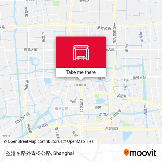 盈港东路外青松公路 map