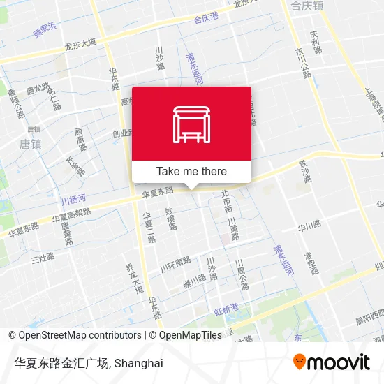 华夏东路金汇广场 map