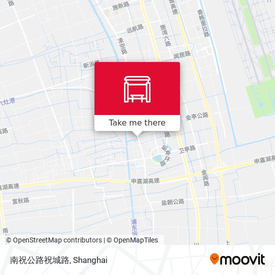 南祝公路祝城路 map