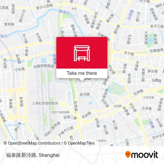 福泉路新泾路 map