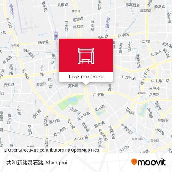 共和新路灵石路 map