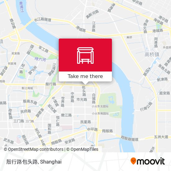 殷行路包头路 map