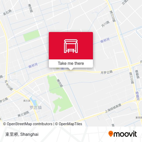 束里桥 map