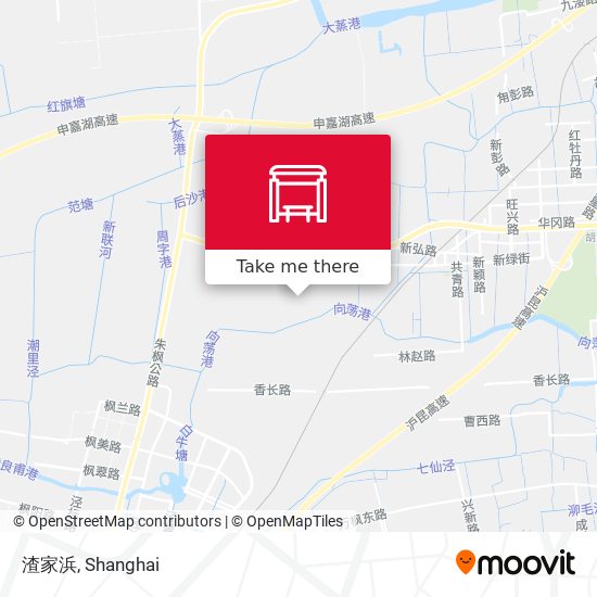 渣家浜 map