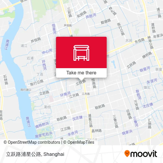 立跃路浦星公路 map