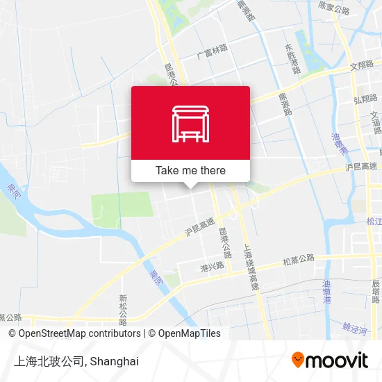上海北玻公司 map
