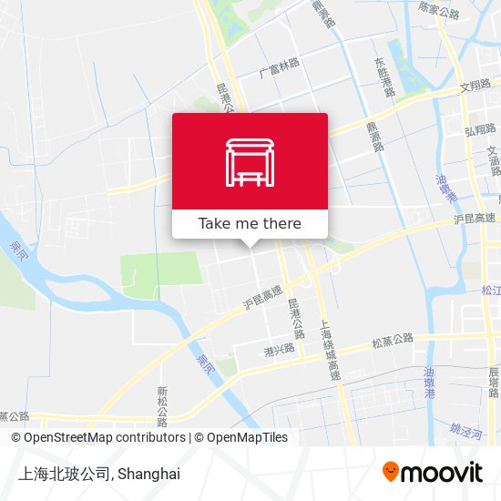 上海北玻公司 map