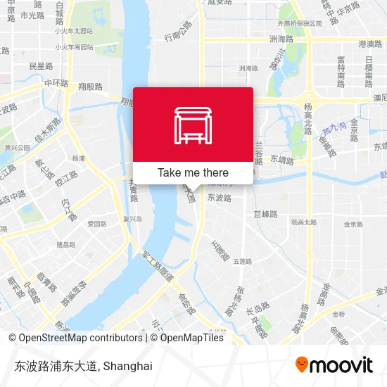 东波路浦东大道 map