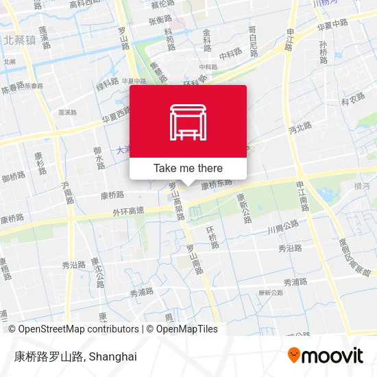 康桥路罗山路 map