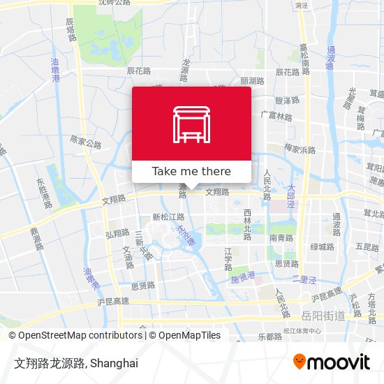 文翔路龙源路 map