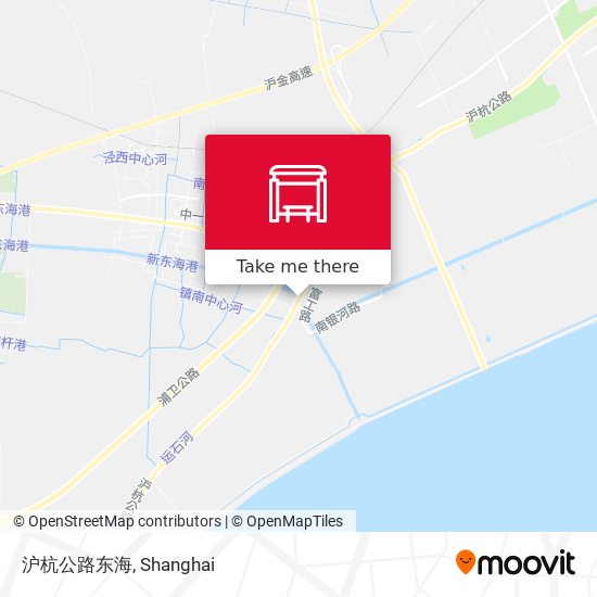 沪杭公路东海 map