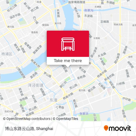博山东路云山路 map