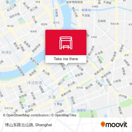 博山东路云山路 map