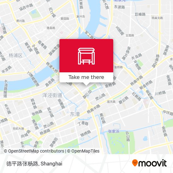 德平路张杨路 map