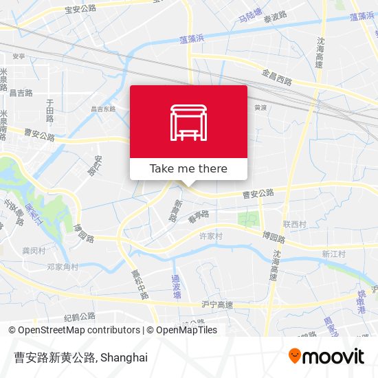 曹安路新黄公路 map