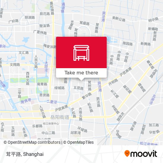 茸平路 map