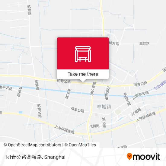 团青公路高桥路 map