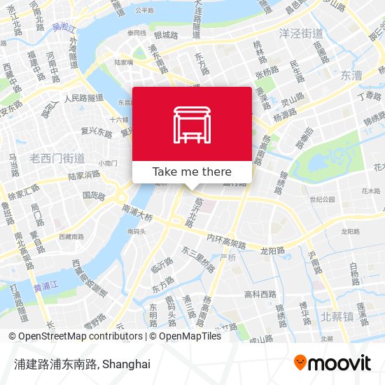 浦建路浦东南路 map