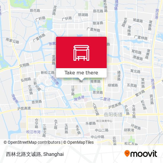 西林北路文诚路 map