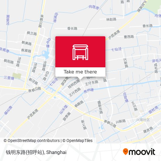 钱明东路(招呼站) map
