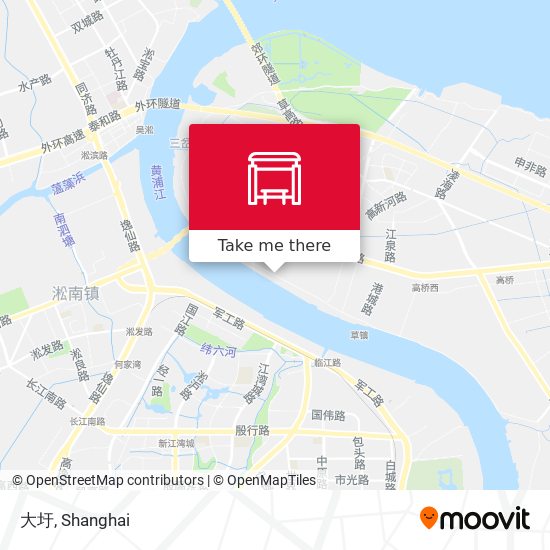 大圩 map