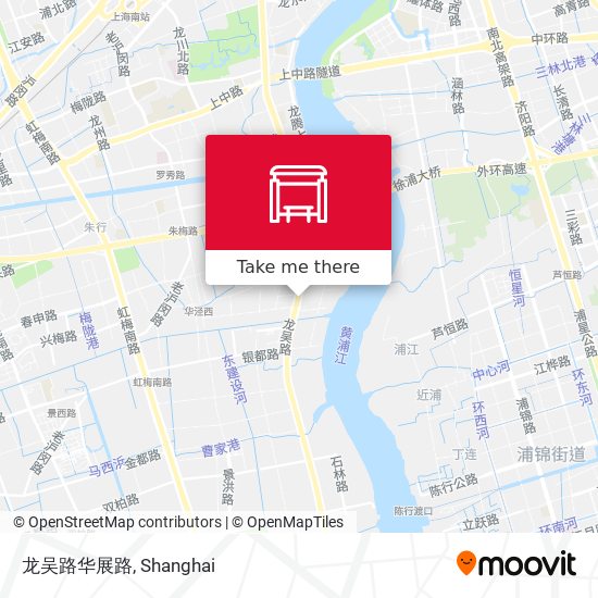 龙吴路华展路 map