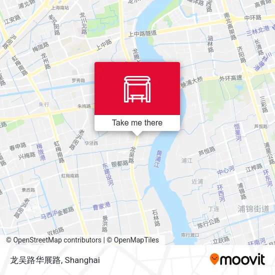 龙吴路华展路 map