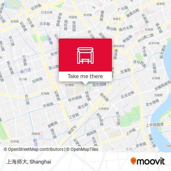 上海师大 map