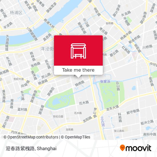 迎春路紫槐路 map