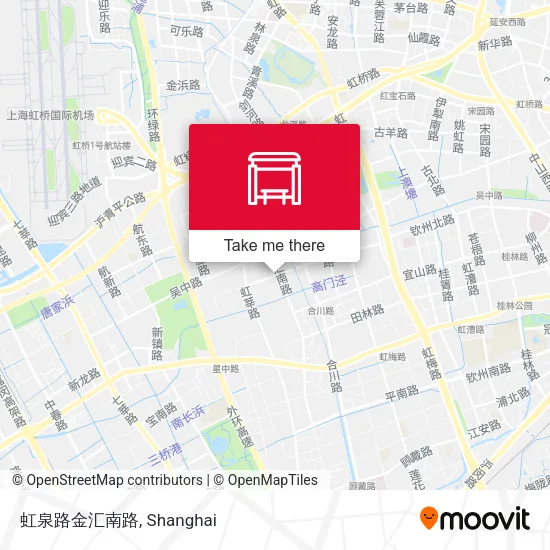虹泉路金汇南路 map