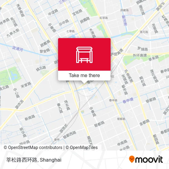 莘松路西环路 map