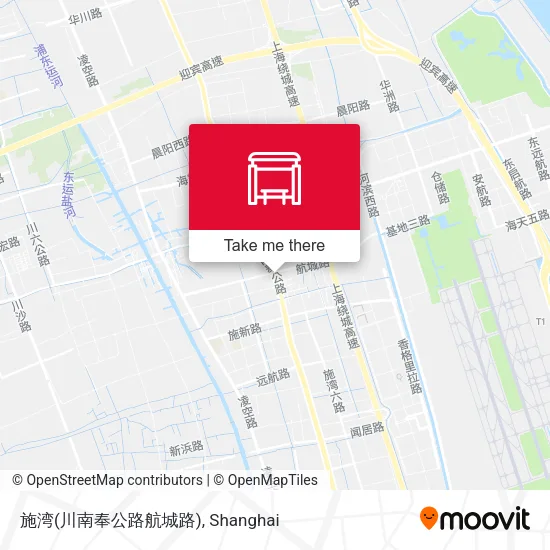 施湾(川南奉公路航城路) map