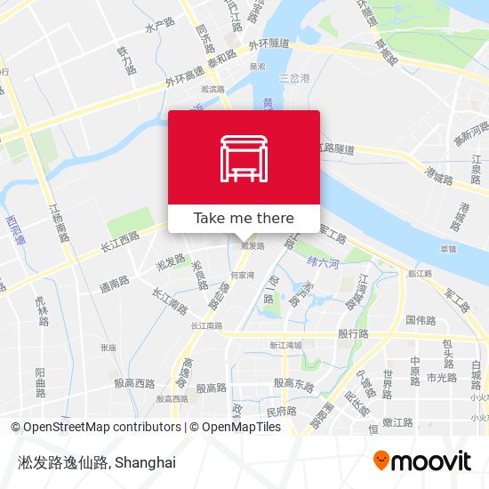 淞发路逸仙路 map