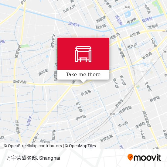 万宇荣盛名邸 map