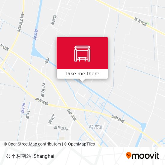 公平村南站 map